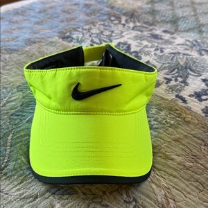 Nike Bright Yellow Sports Visor